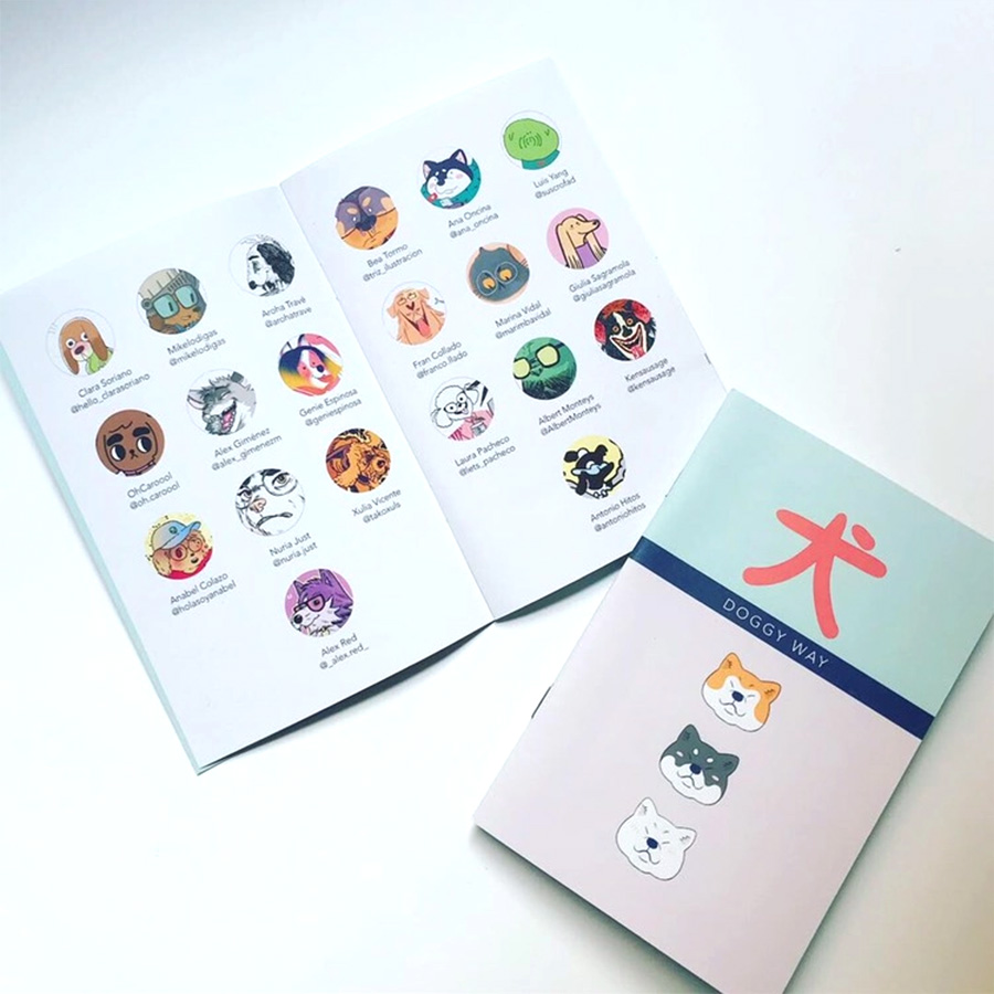 Índice de 犬 - doggy way de VV. AA. (Autoedición)