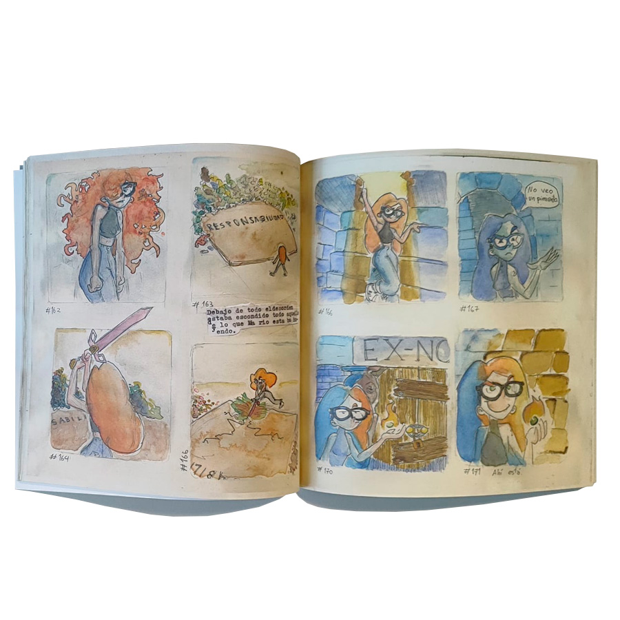 Muestra interior 2 del cómic María del Carmen Rayoláser