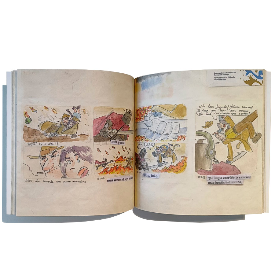 Muestra interior 1 del cómic María del Carmen Rayoláser