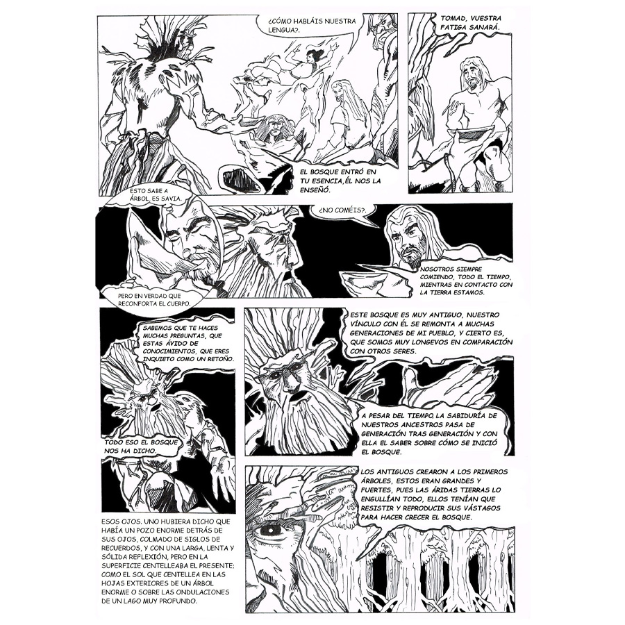 Página 1 de muestra del cómic Portada de 10.000 DC de J Canovas